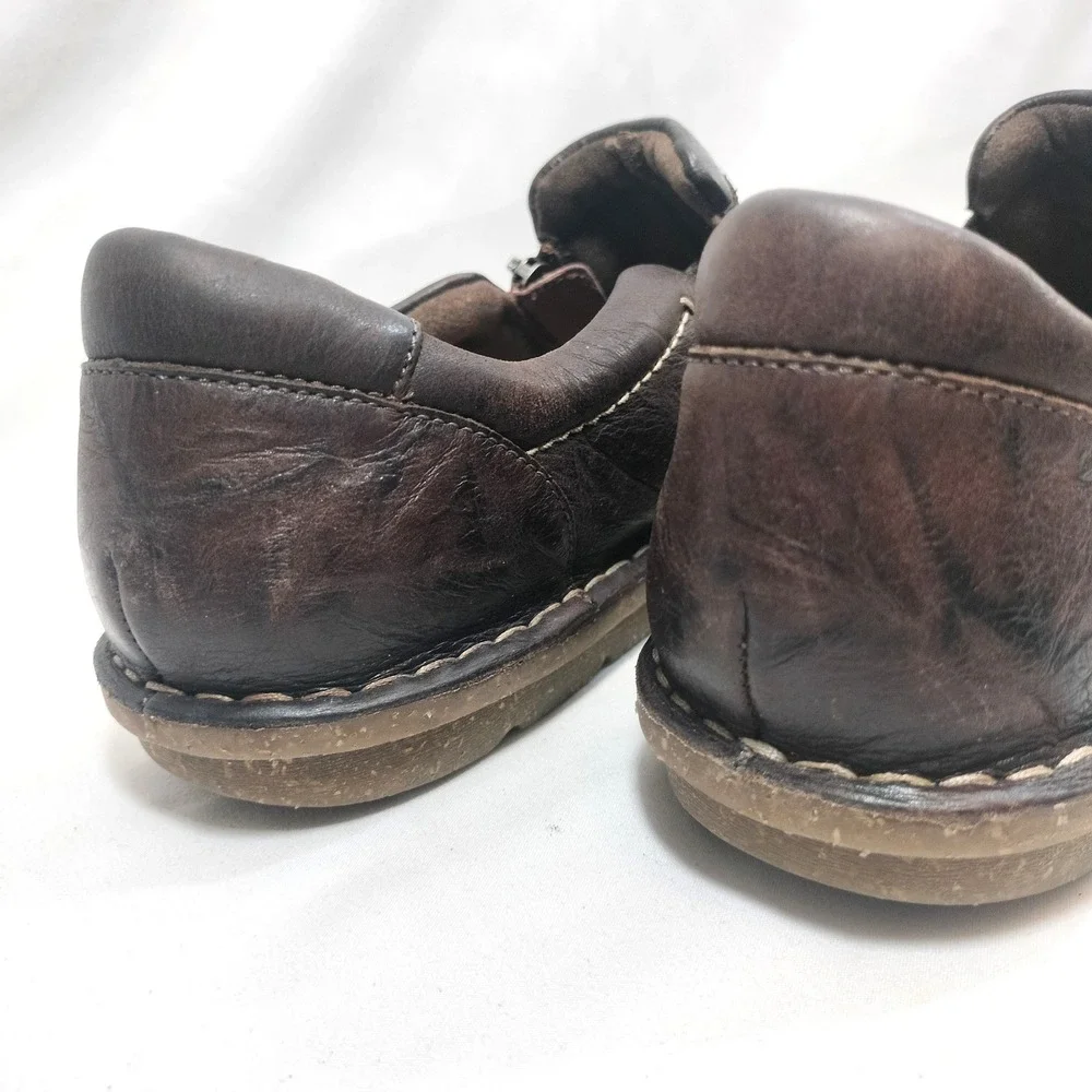 Clarks brown leather